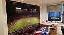 Zariaďujete izbu futbalistu ? Čo tak fototapeta na stenu Nou Cam Barcelona ?