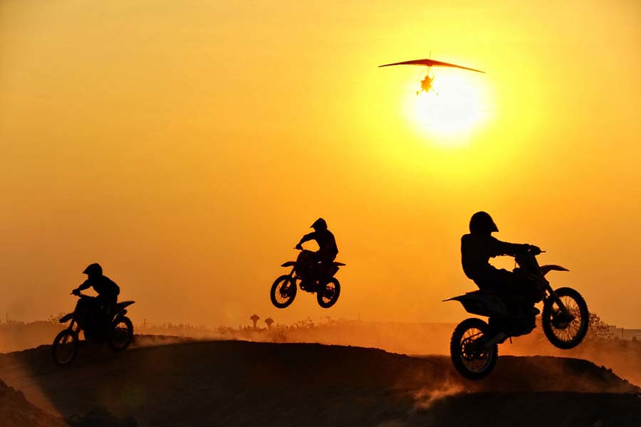 Fototapeta Motocross Fun 18565