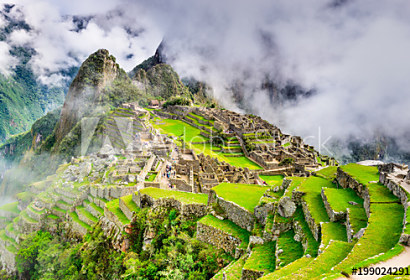Fototapeta Machu Picchu, Cusco in Peru 199024291