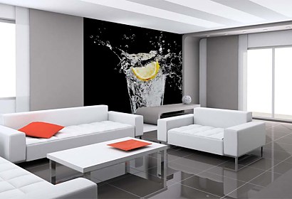lemon water - tapeta na stenu
