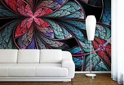 Tapeta Floral abstract 4235