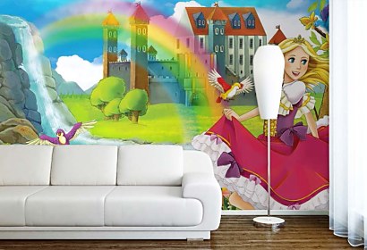 Fototapety Princess and Castle
