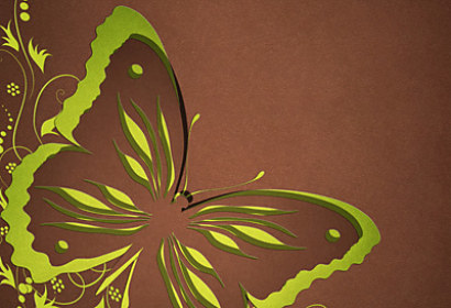 Fototapeta na zástenu - Green butterfly 4792
