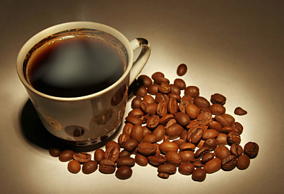 Fototapeta na zástenu - Voňavá šálka kávy 5244