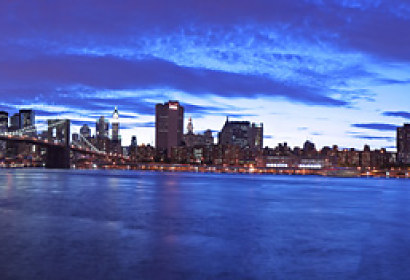 Fototapeta ako zástena - Panoramatický pohľad na New York 28127