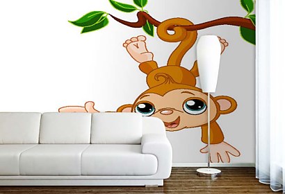 Fototapeta Opička v džungli 5114