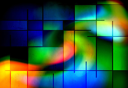 Farebná geometrická štruktúra - Fototapeta 6241